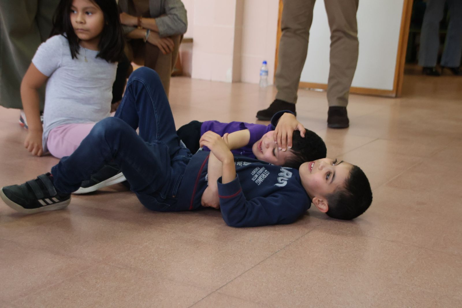 La vicepresidenta de la Junta de Castilla y León y consejera de Familia e Igualdad de Oportunidades, Isabel Blanco, visita a los participantes de 'Conciliamos Navidad'