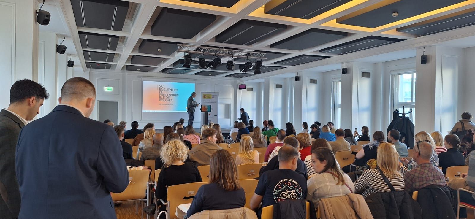 Salamanca, Ciudad del Español, brilla en el Instituto Cervantes de Varsovia