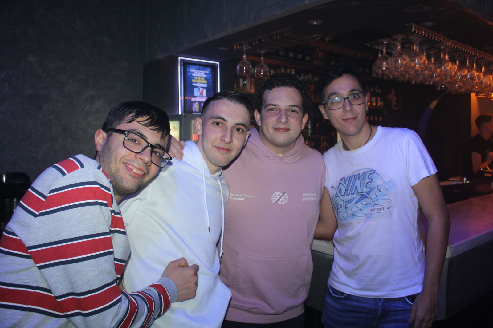 Salamanca de noche, sábado 10 de enero