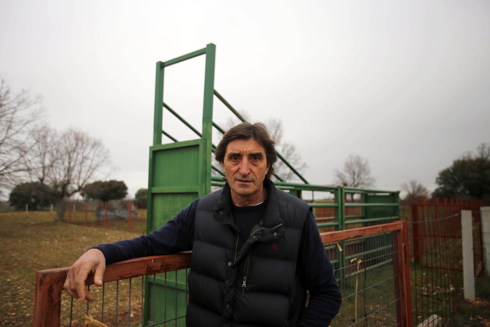 El alcalde de Moraleja de Sayago, Ángel Villamor