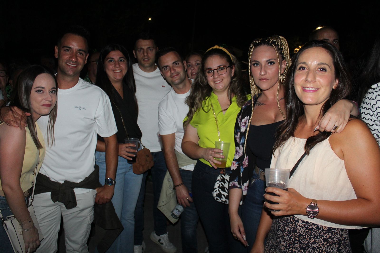 Salamanca de noche, sábado 23 de agosto