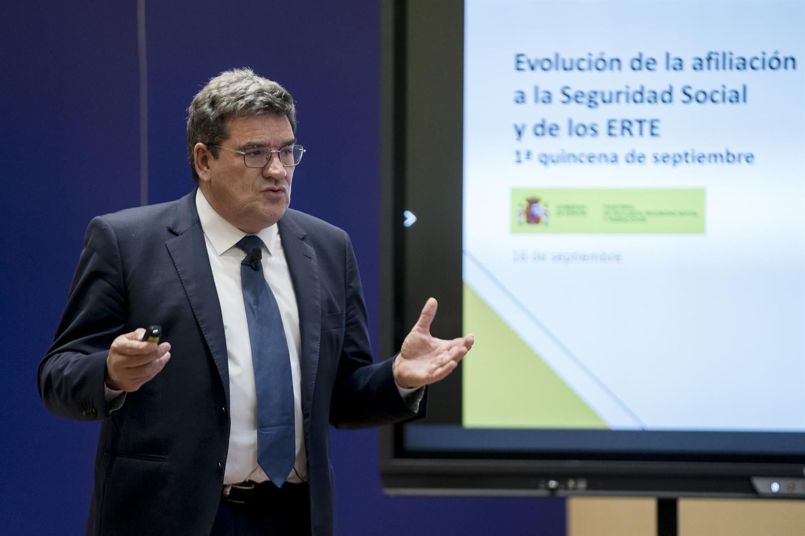 El ministro de Seguridad Social, Inclusión y Migraciones, José Luis Escrivá. Foto EP. El ministro de Seguridad Social, Inclusión y Migraciones, José Luis Escrivá. Foto EP.