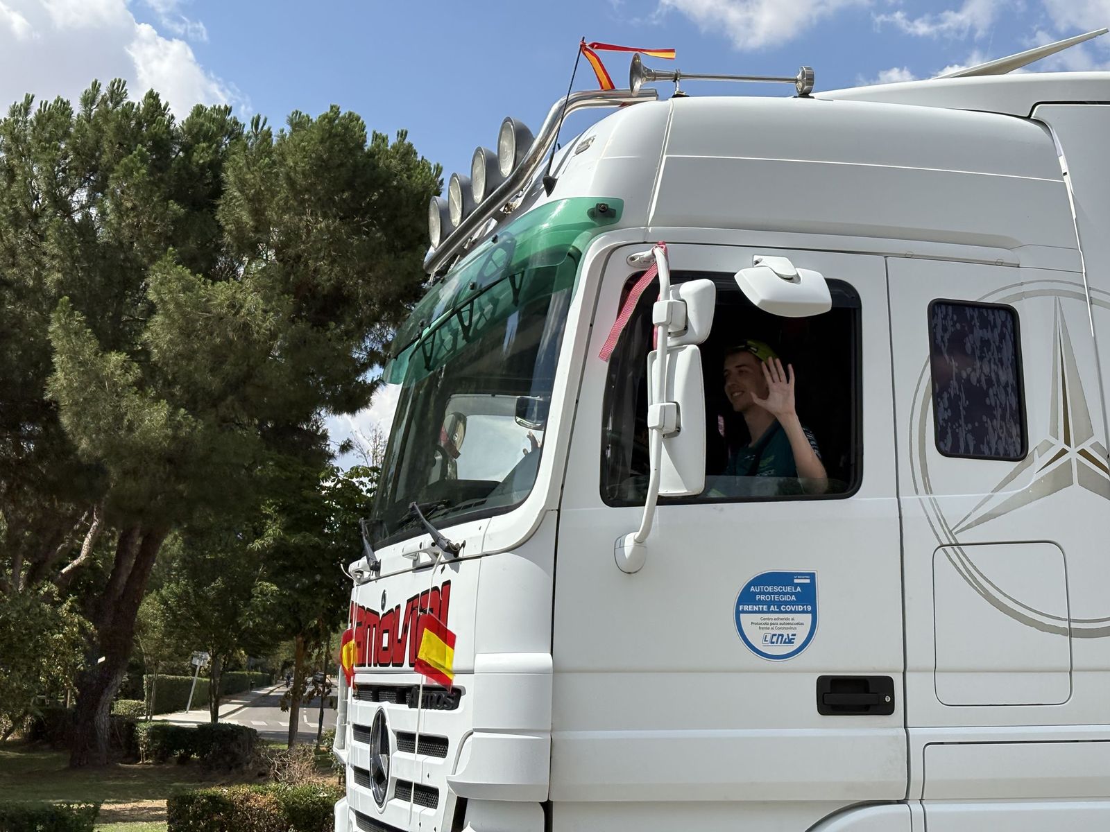 GALERÍA | Los transportistas celebran San Cristobal por las calles de Zamora