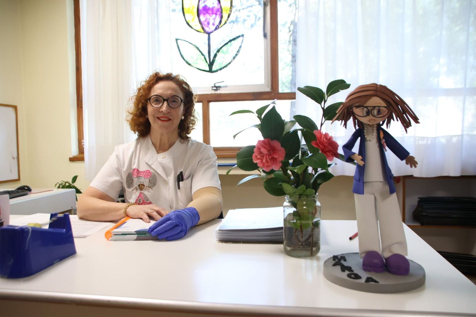 Margarita Fernández, enfermera escolar en el Colegio Público de Educación Especial Reina Sofía.