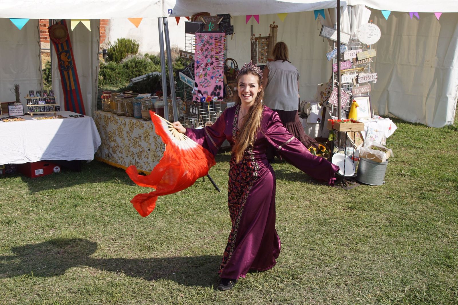 Inauguración del mercado medieval de Alba de Tormes