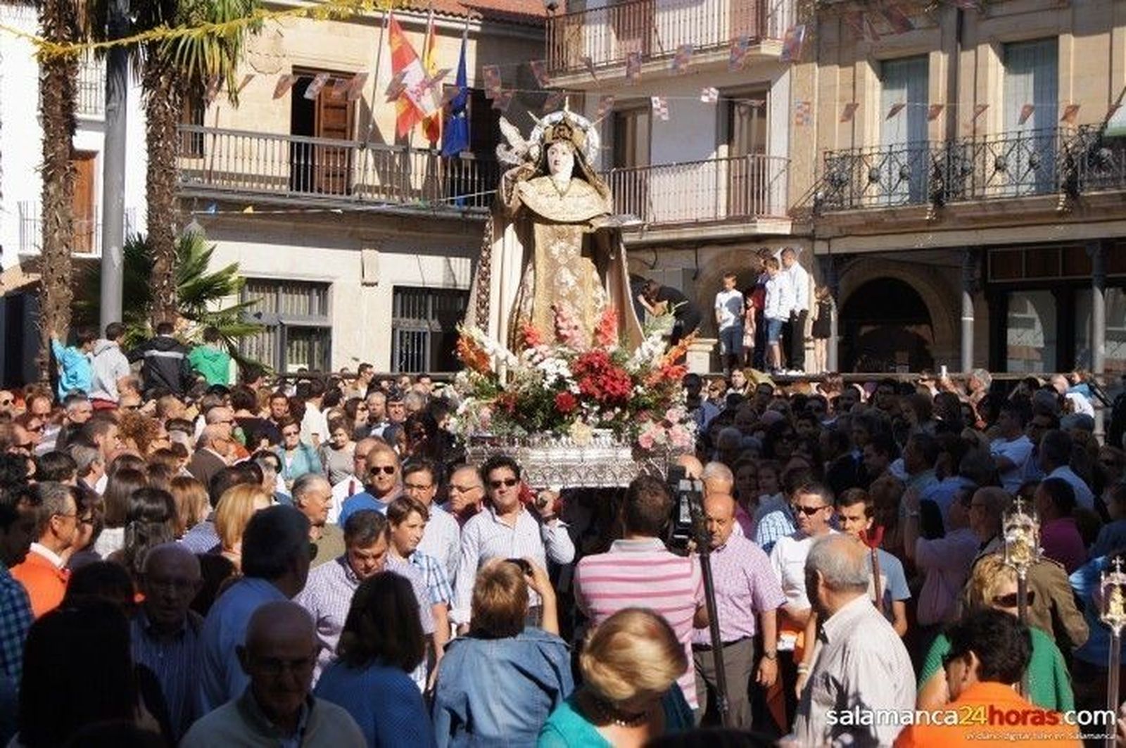 La imagen de Santa Teresa procesionará el 24 de abril en el cuarto Centenario de la Beatificación