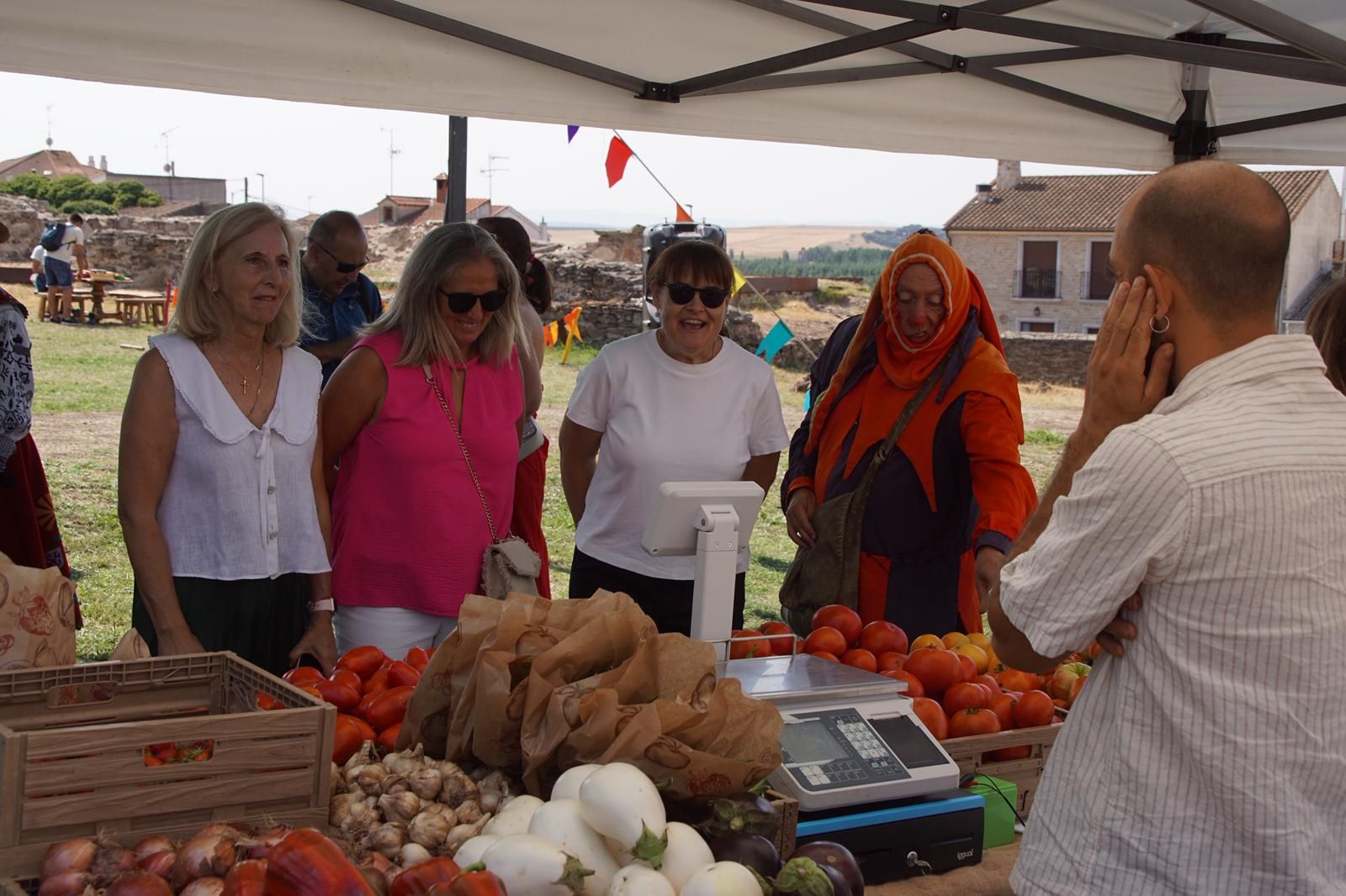 Inauguración del mercado medieval de Alba de Tormes