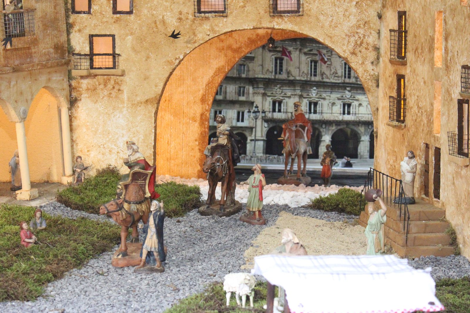 Inauguración del tradicional Belén del Regimiento de Ingenieros de Salamanca, REI 11, diciembre de 2023. Fotos Carlos H.G