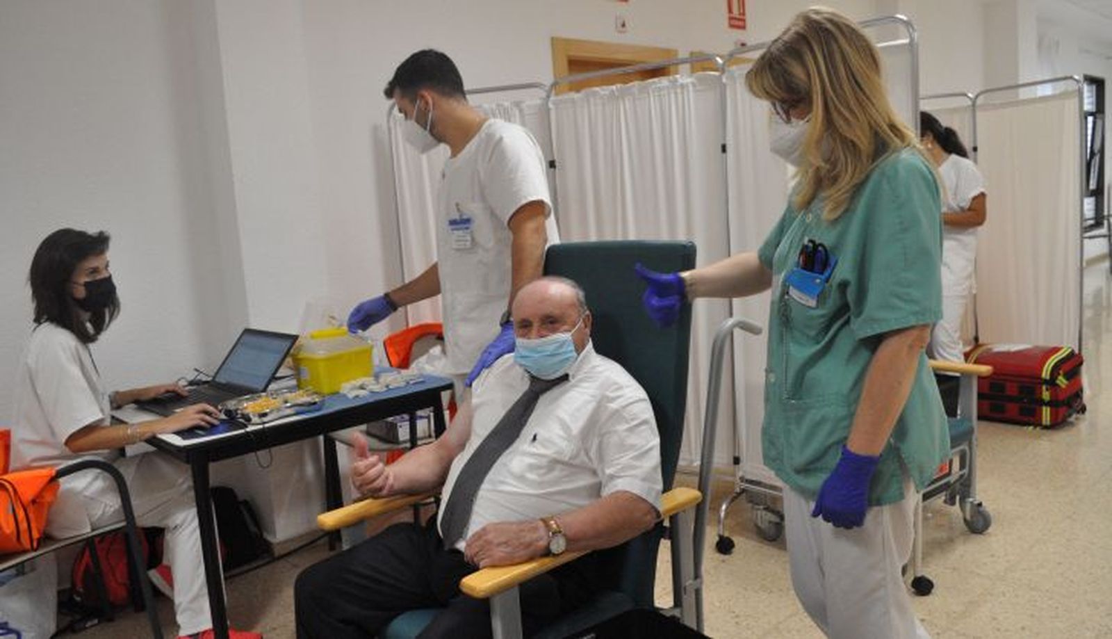 Los residentes zamoranos comienzan a vacunarse con la tercera dosis