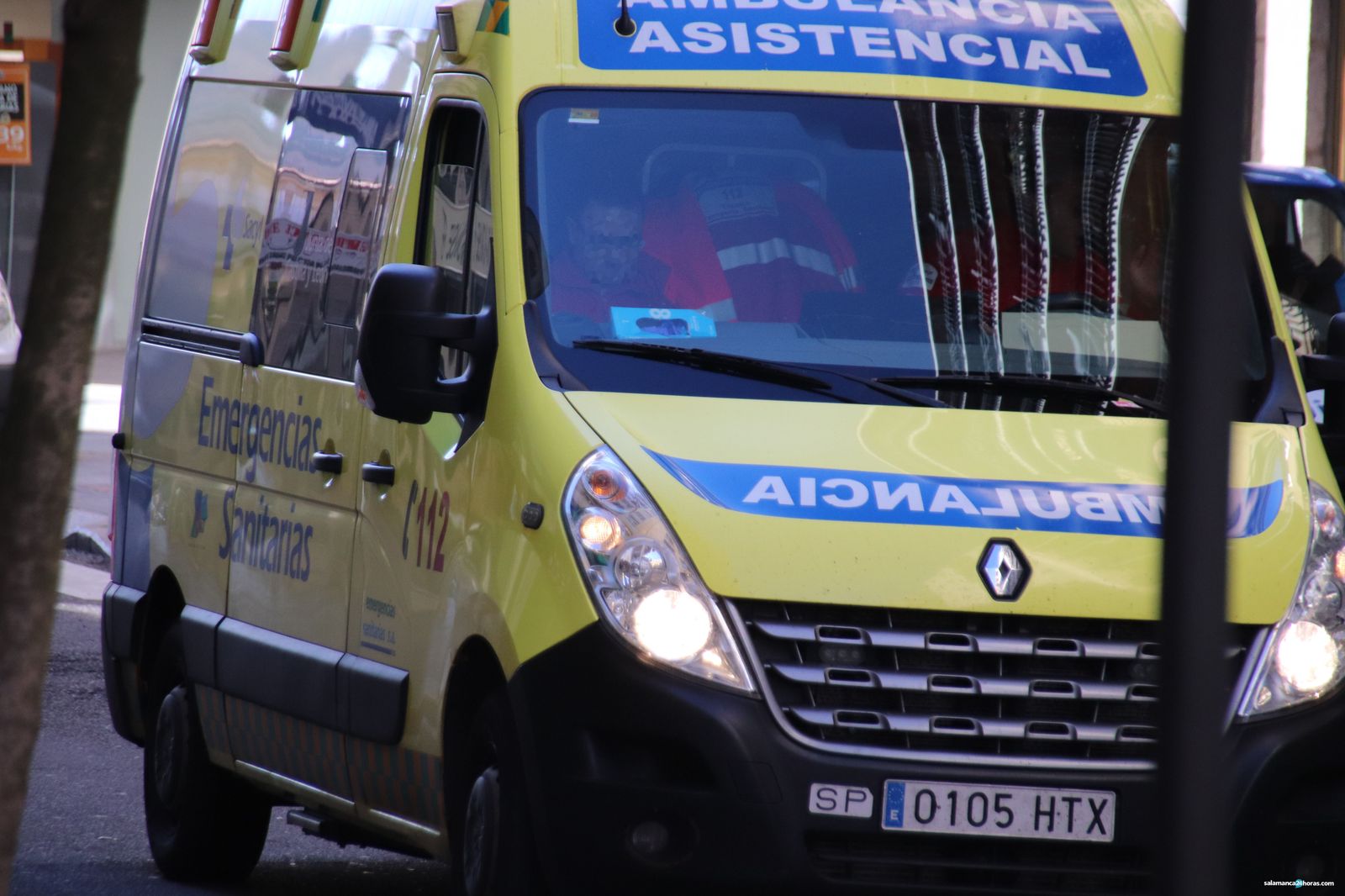 Foto de archivo ambulancia.
