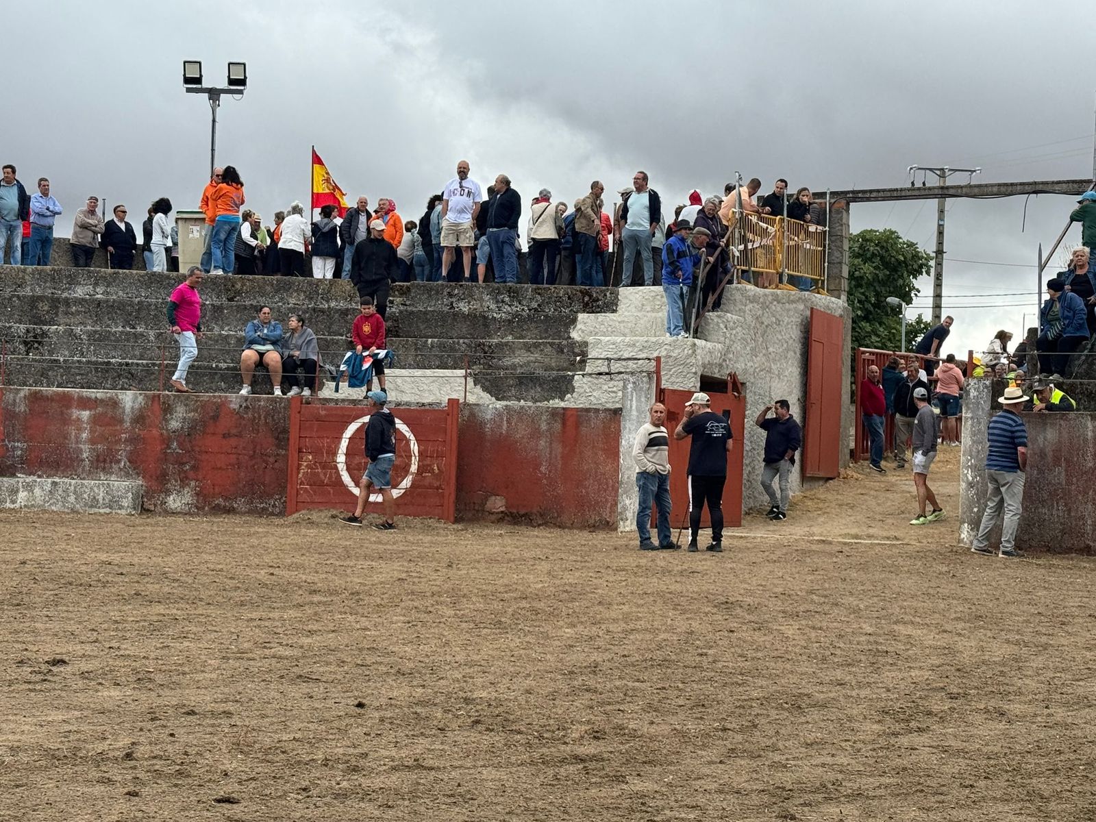 Segundo encierro con novillos de Valdeflores en Pereña de la Ribera