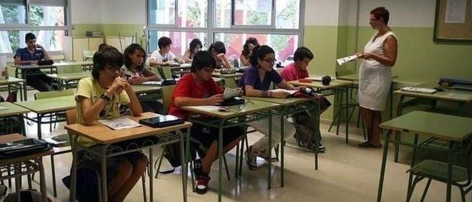 Una clase. Mediadora. Archivo.