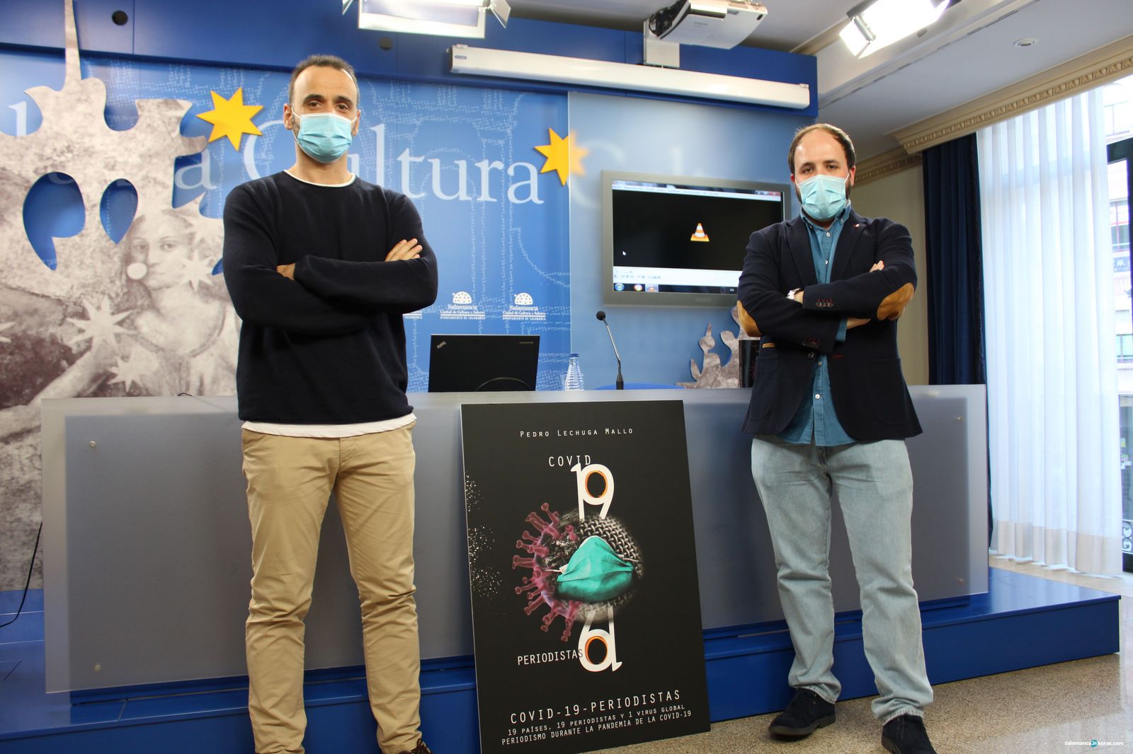 Presentación Libro Pedro Lechuga Covid 19 periodistas