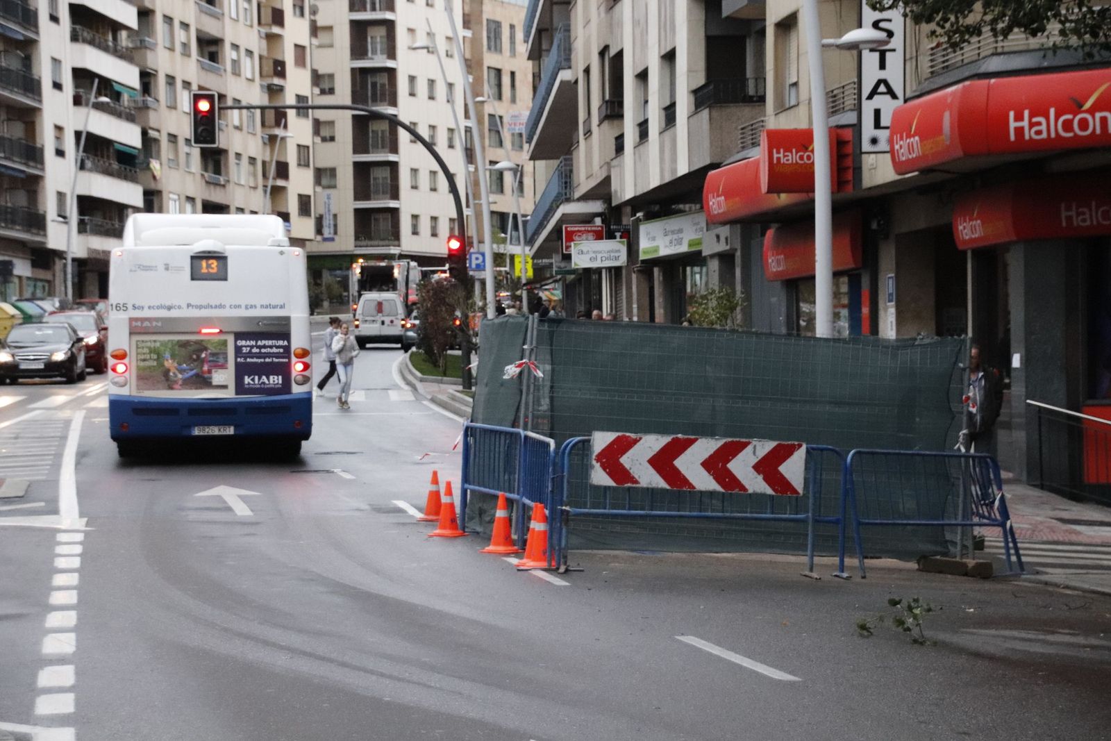 Cortes de tráficos, obras, estrechamiento
