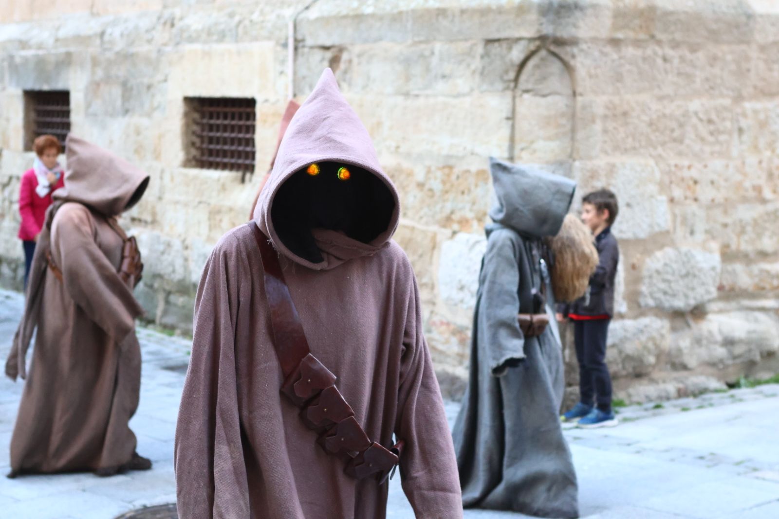Desfile de Star Wars por el centro de Salamanca