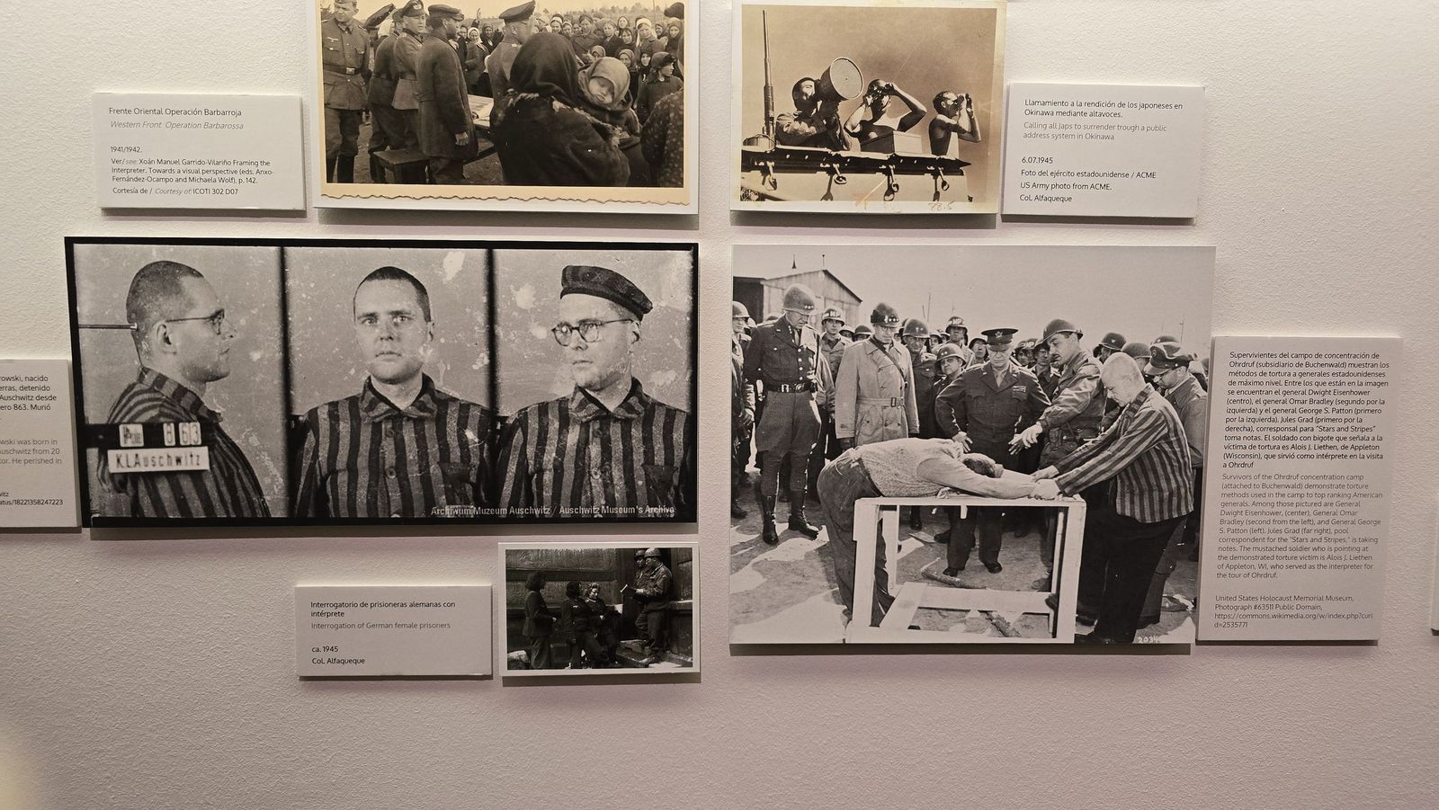 Inauguración de la exposición ‘Intérpretes de lenguas en torno a 1945. Ecos de la historia’