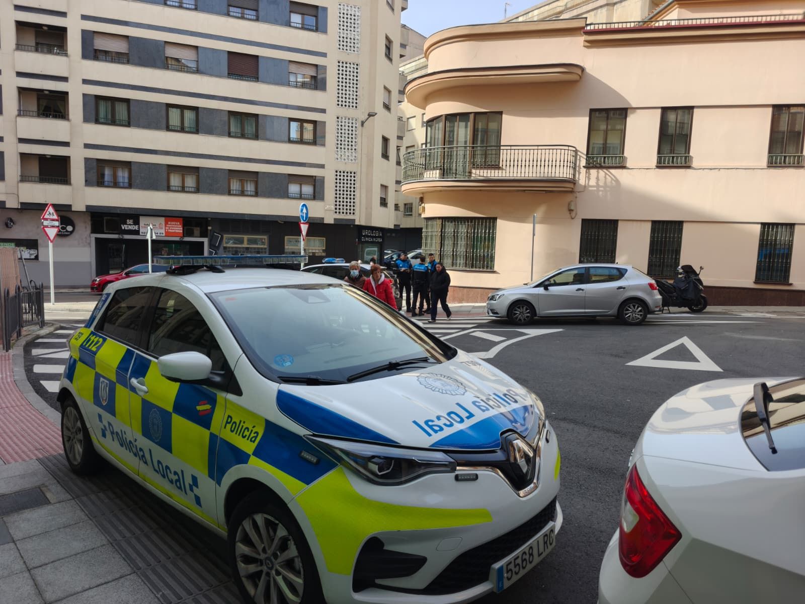 Policía Nacional y Local en Wences Moreno