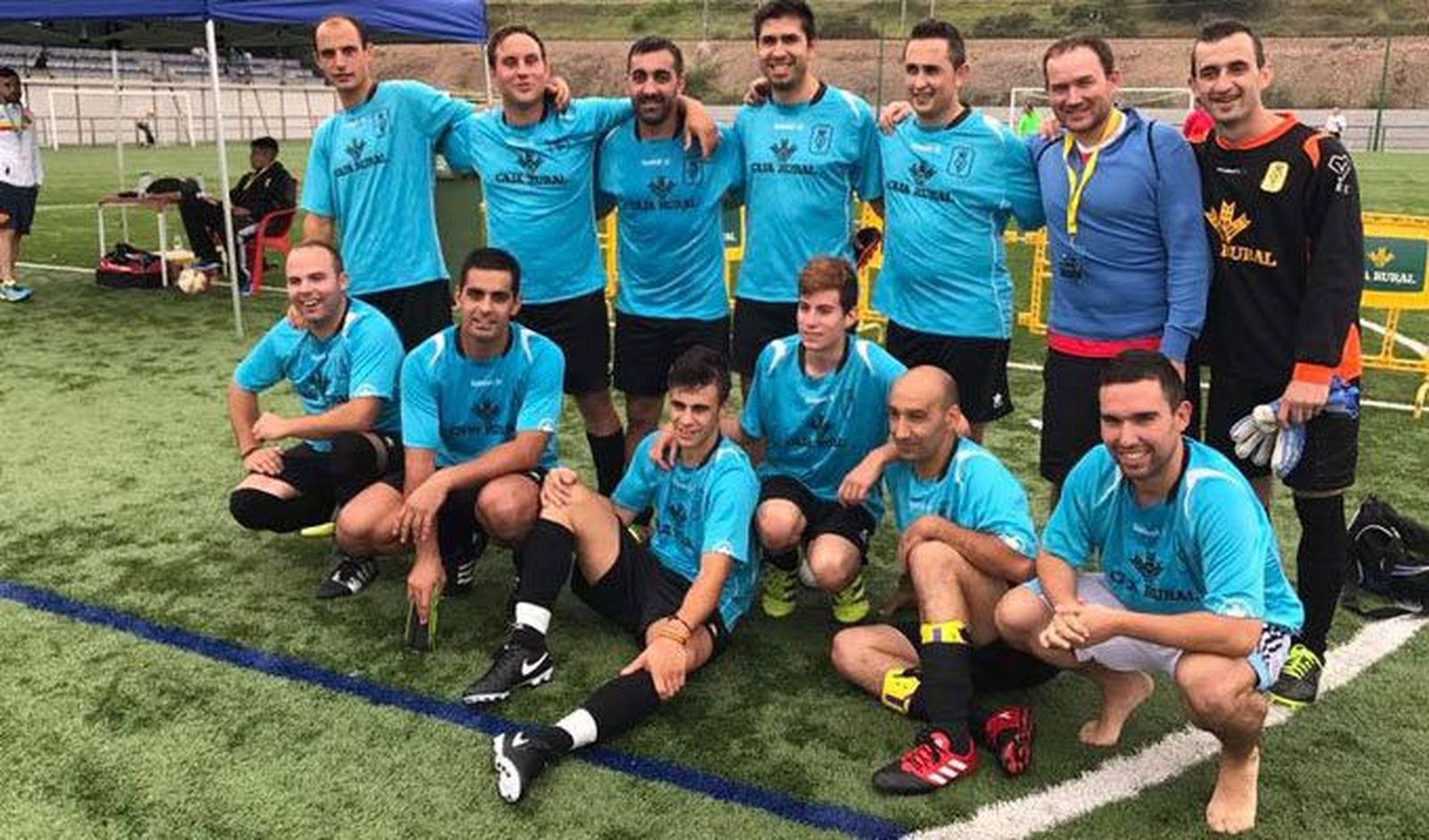 El Villamor de los Escuderos disfruta en el Campeonato de España de Fútbol 7