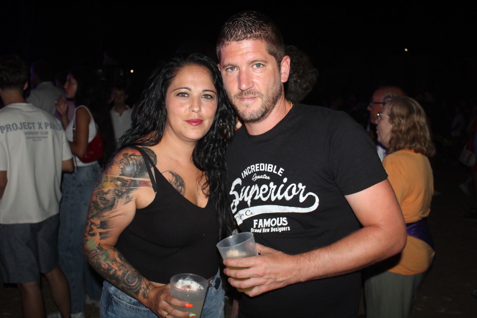 Salamanca de noche, sábado 23 de agosto