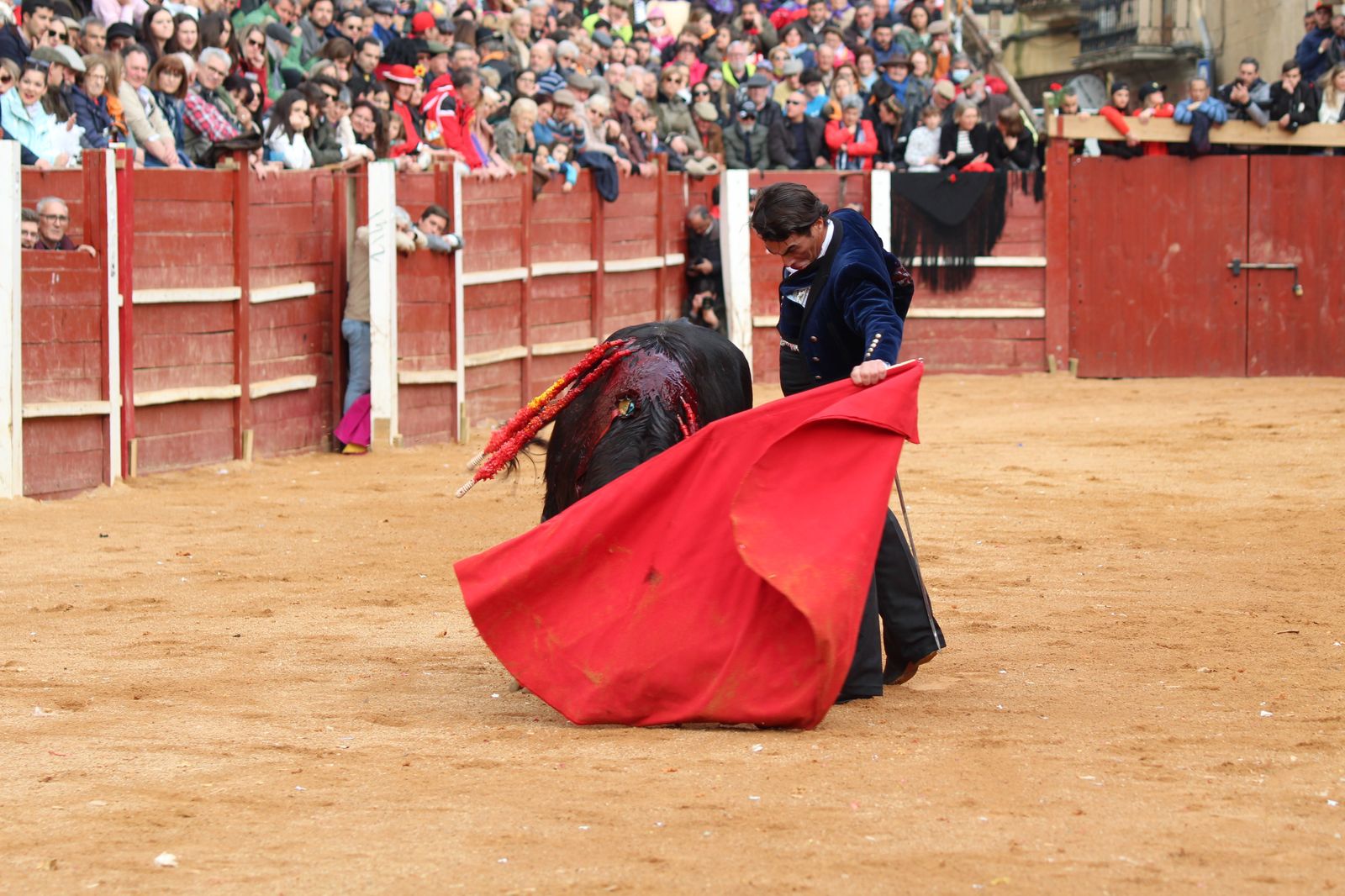 Chaves, El Capea y Pérez Pinto abren la Puerta Grande en el primer festival del Carnaval de Ciudad Rodrigo de 2023