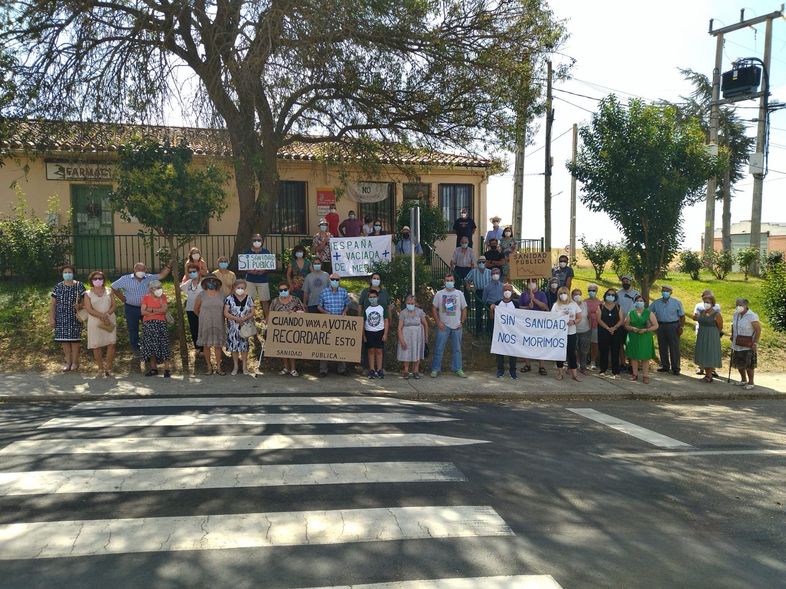 Concentración en Pozoantiguo