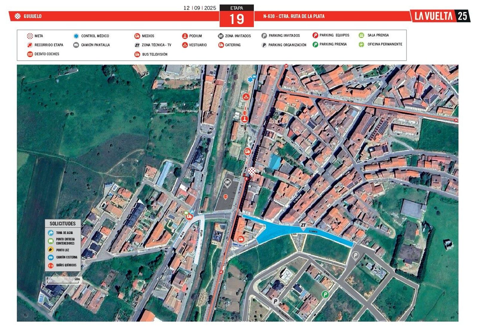 Vuelta a España en Guijuelo