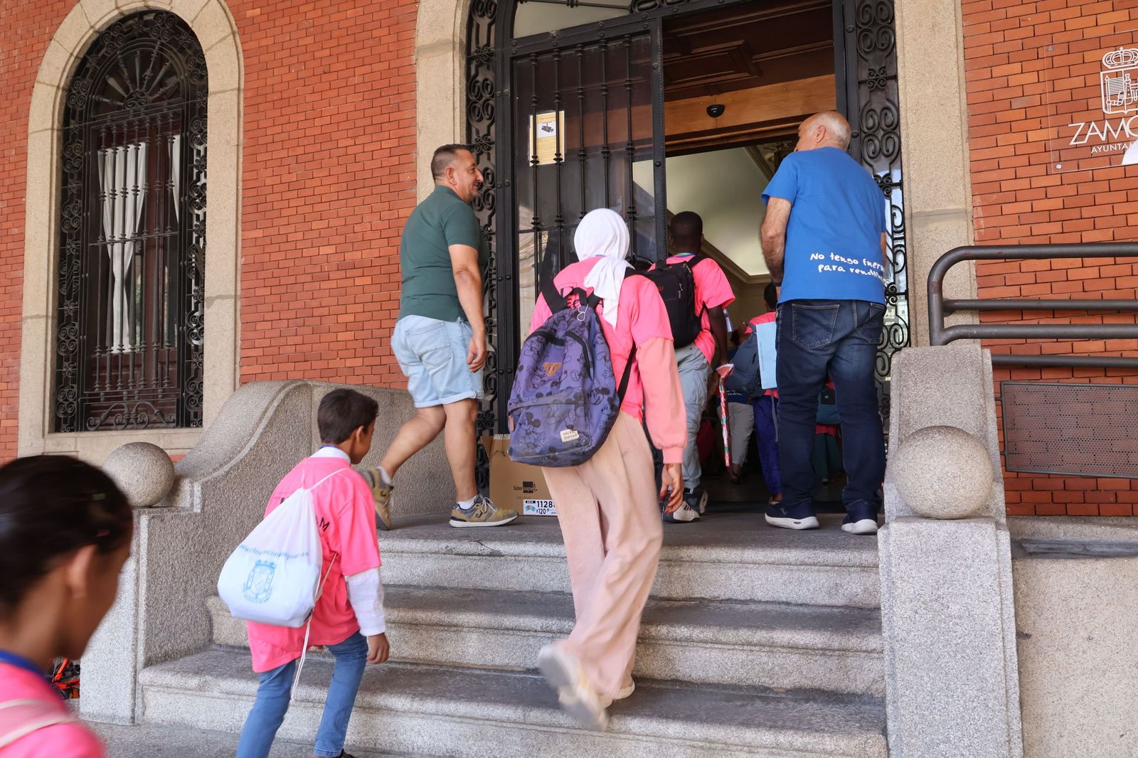 Llegada de los niños Saharauis y encuentro con las familias de acogida
