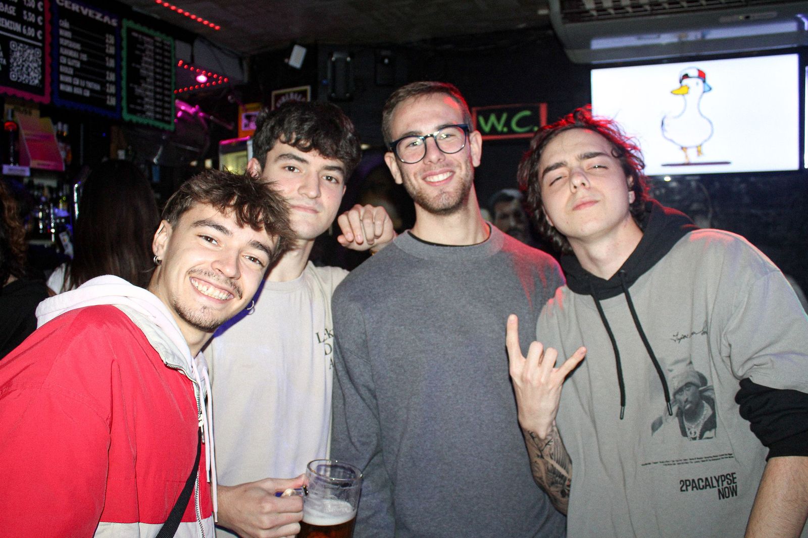 Salamanca de noche, jueves 23 de octubre