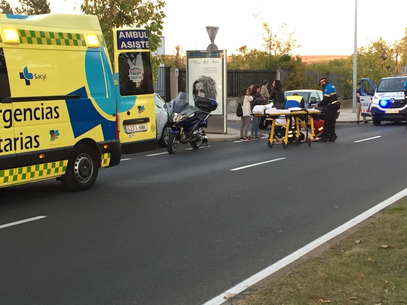Atropello en la avenida Salamanca