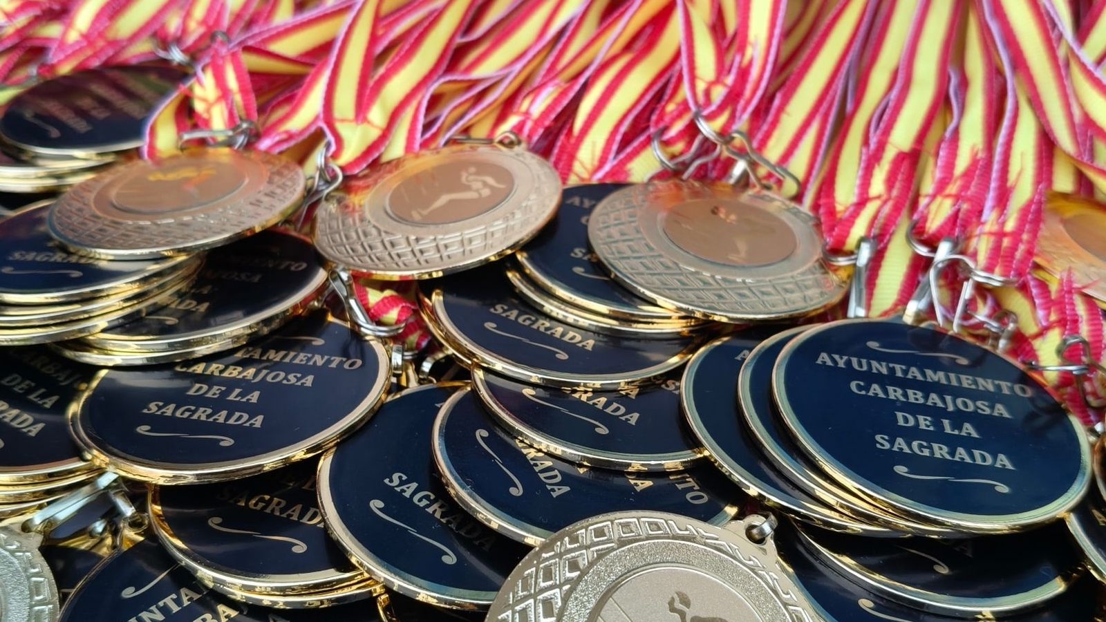 Exhibición de natación de un centenar de menores en las piscinas de Carbajosa de la Sagrada