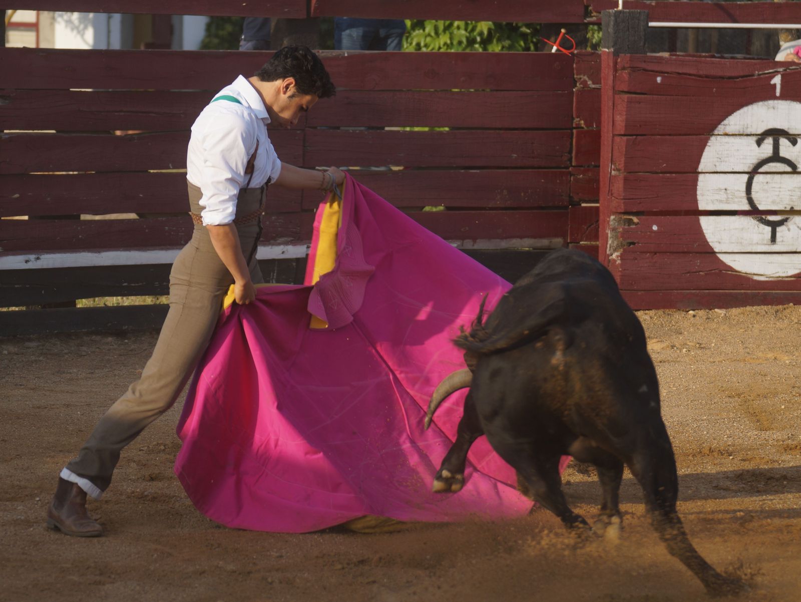 Pablo Jaramillo con un era de 'Carreros'