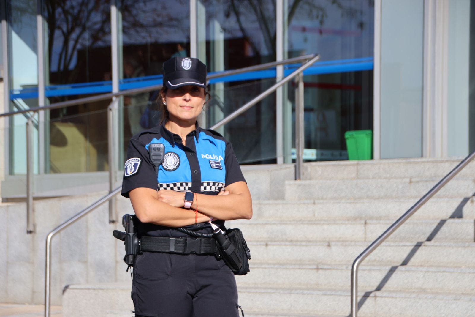 Yolanda Martín, oficial de la Policía Local de Salamanca