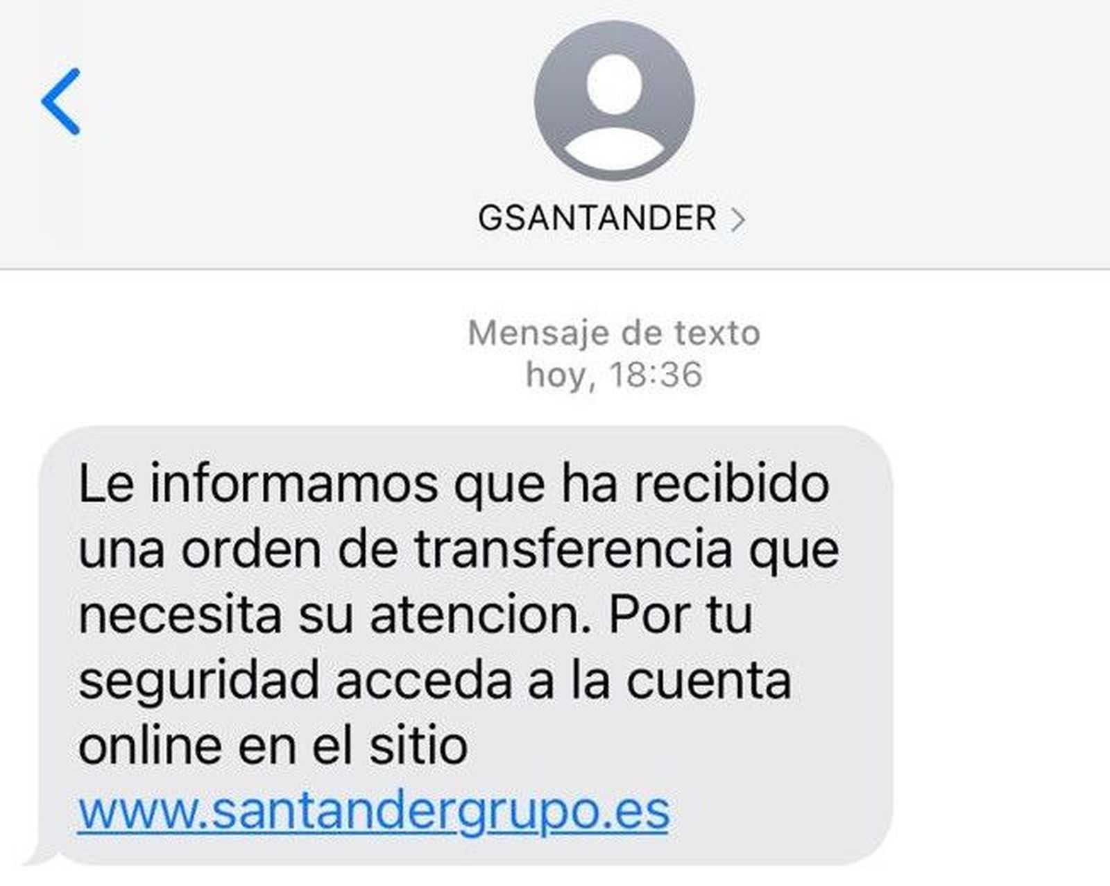 La última estafa vía sms que se está propagando por los móviles de los salmantinos La última estafa vía sms que se está propagando por los móviles de los salmantinos