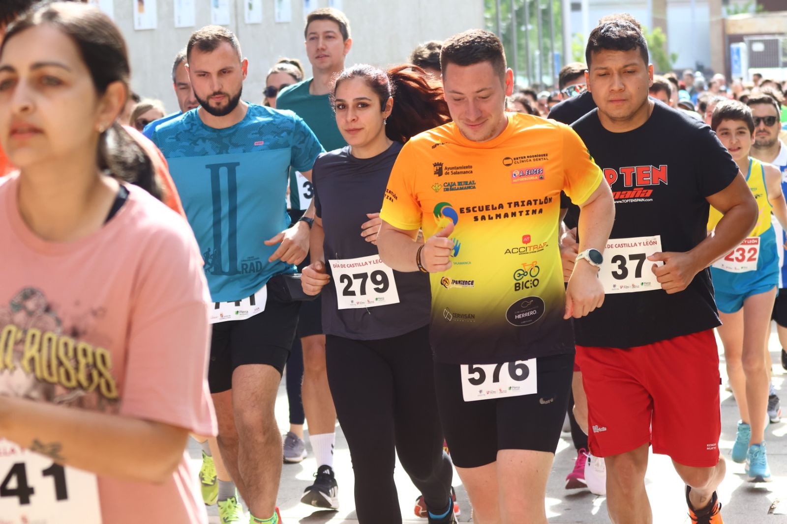 Carrera y Marcha solidaria por el día de Castilla y León