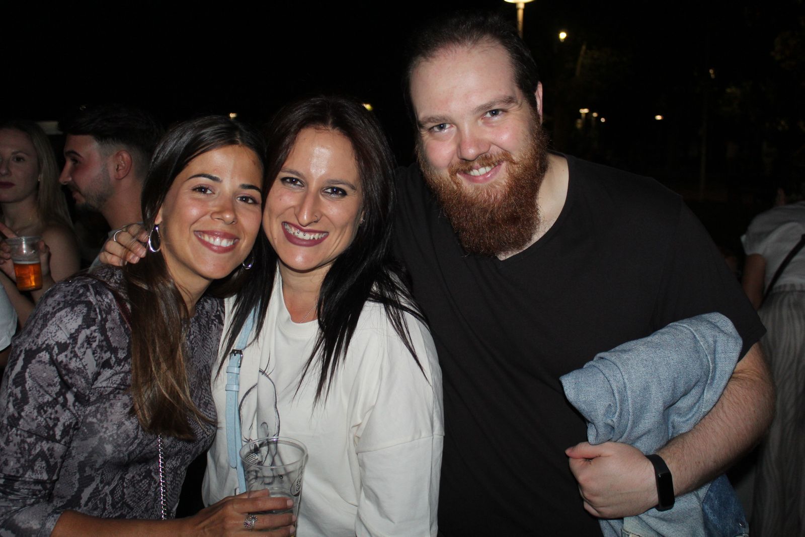 Ambiente en la Feria de Día en la tarde de este viernes