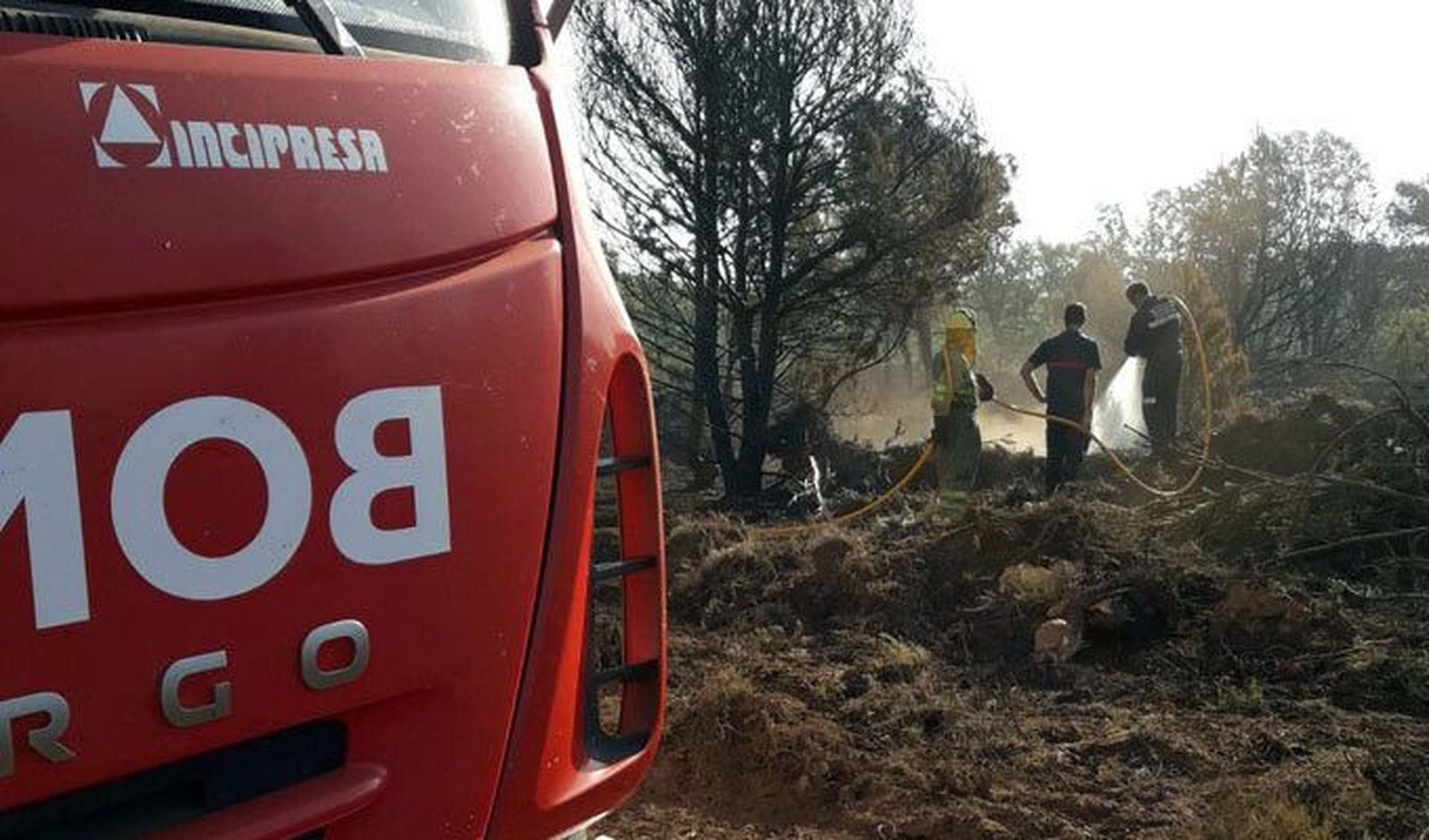 Nuez, Junquera de Tera y Codesal centran los trabajos de los servicios de extinción