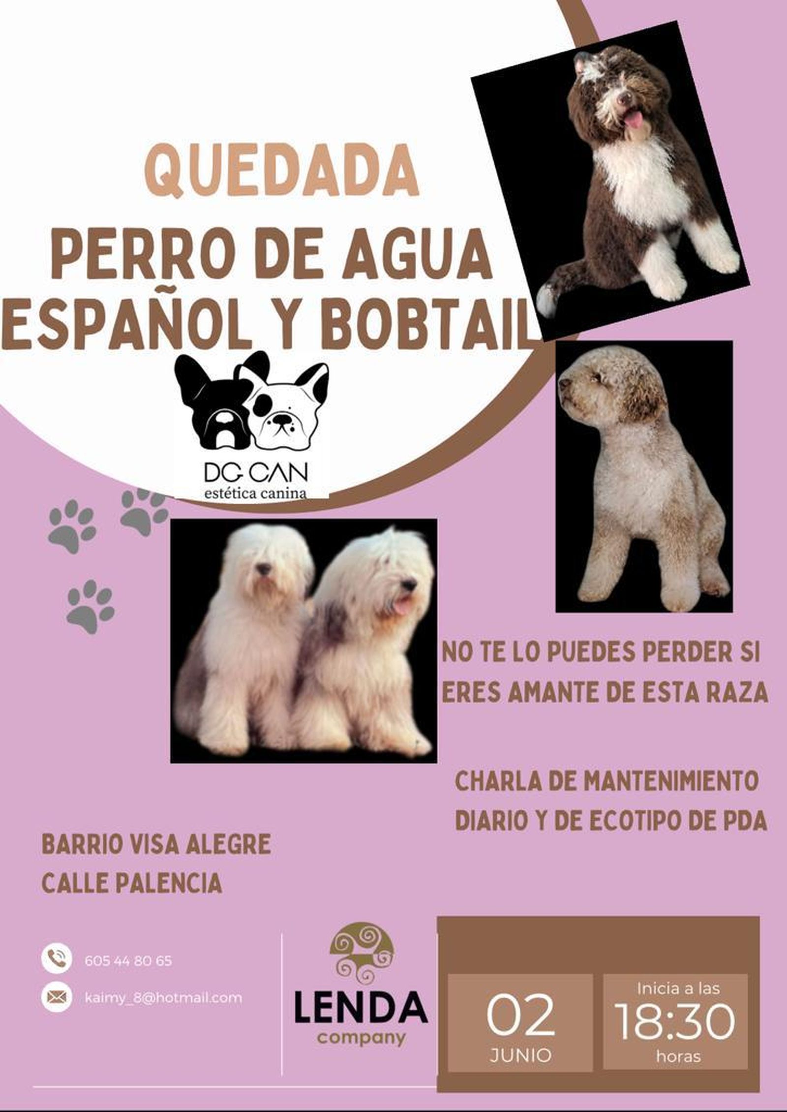 Cartel de la quedada