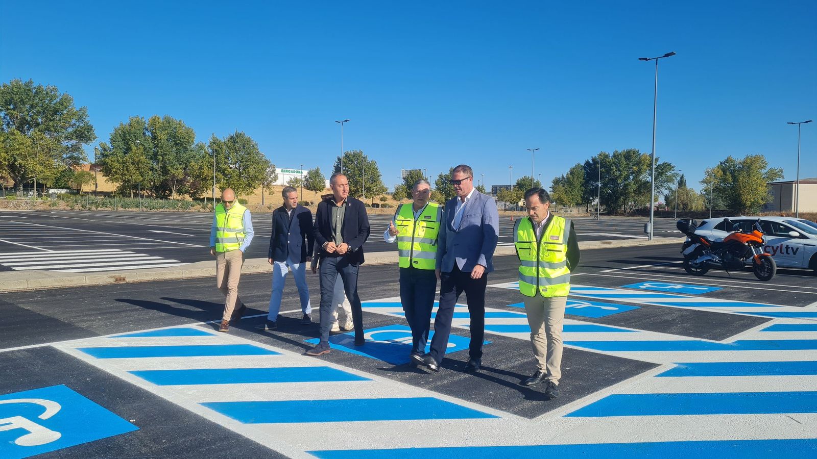 Recepción de las obras del aparcamiento de IFEZA