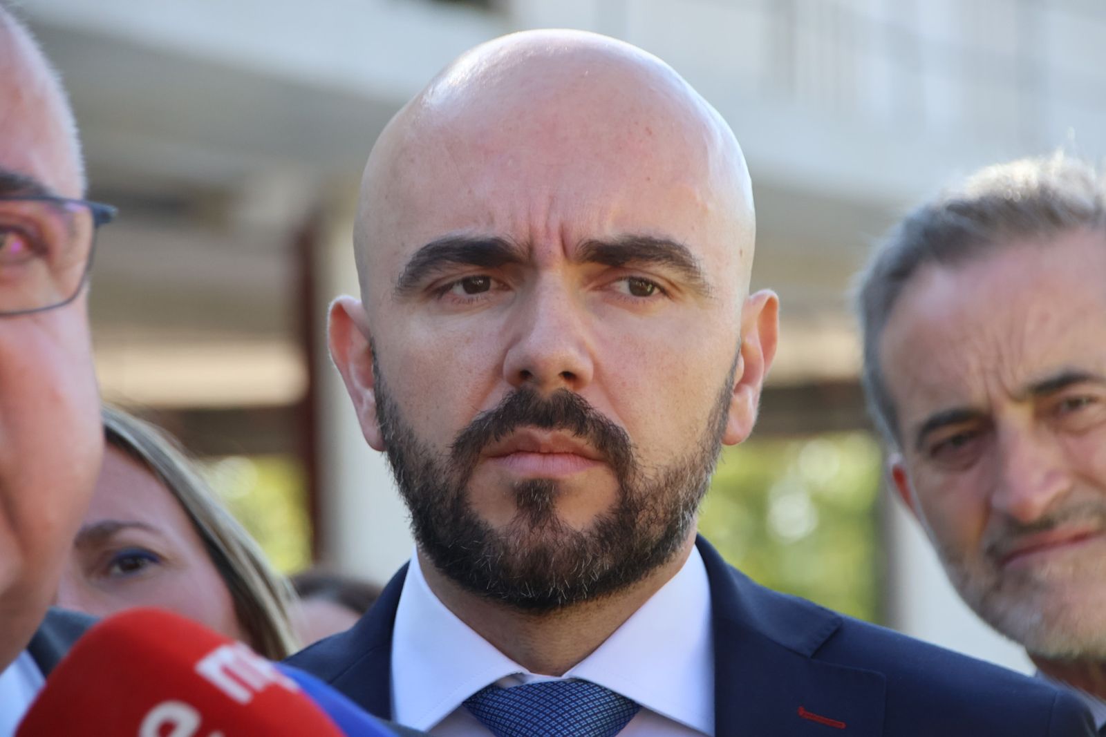 El consejero de Sanidad, Alejandro Vázquez Ramos, visita las obras del centro de salud Prosperidad
