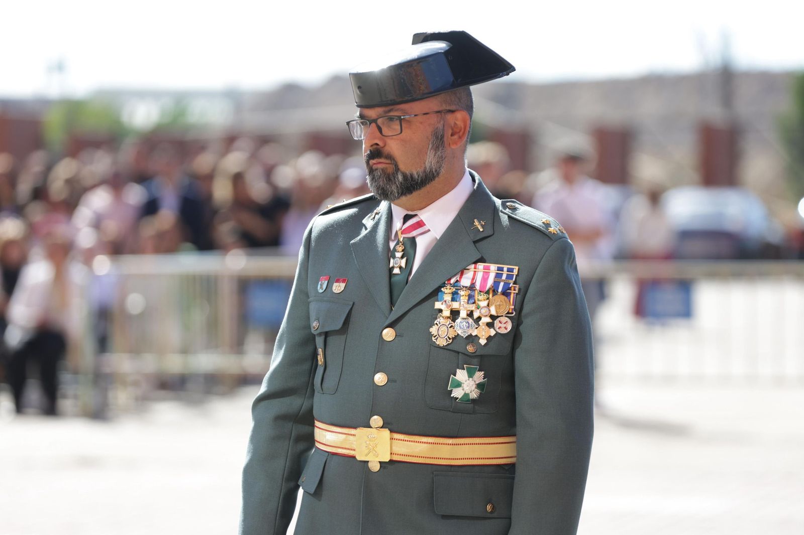 Salamanca rinde honores a la Guardia Civil en la Celebración de su Patrona
