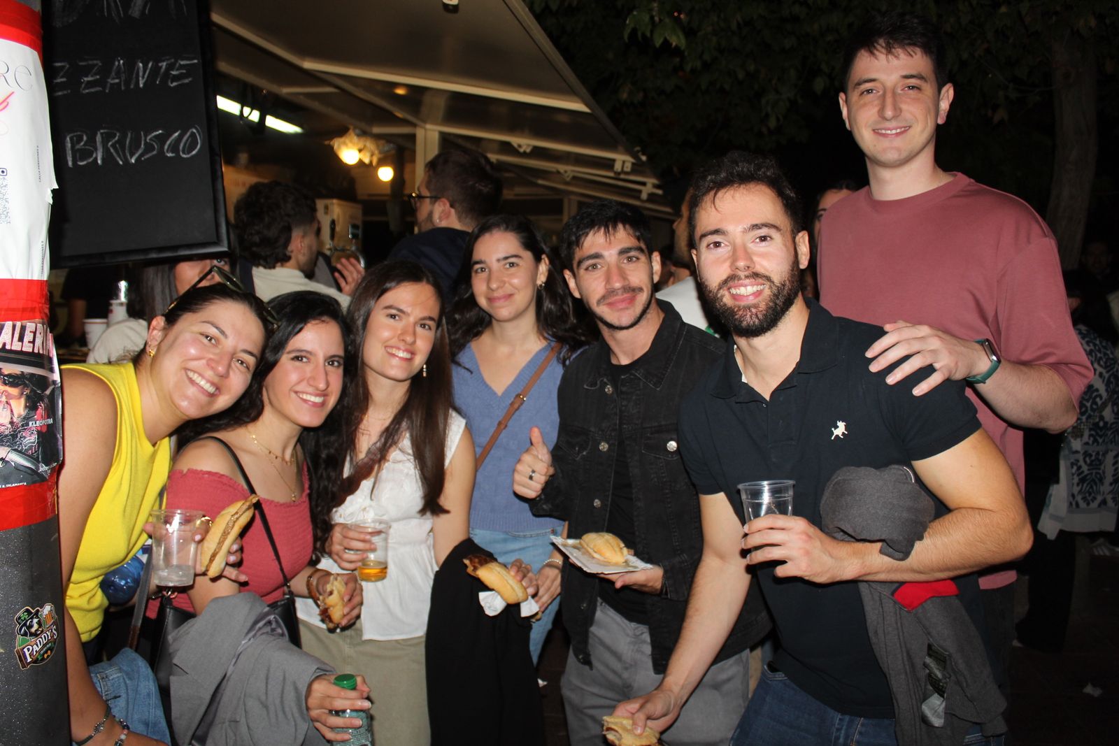 Ambiente en la Feria de Día en la tarde de este jueves