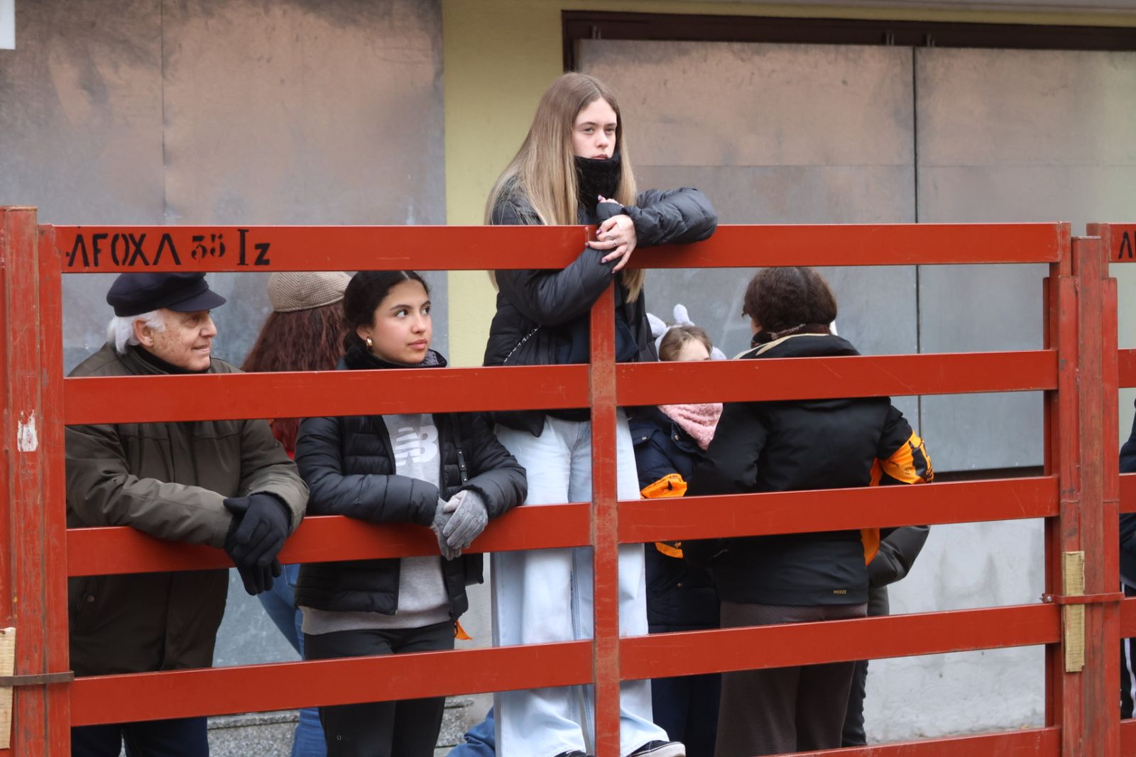 Ambiente en el encierro a caballo de Ciudad Rodrigo