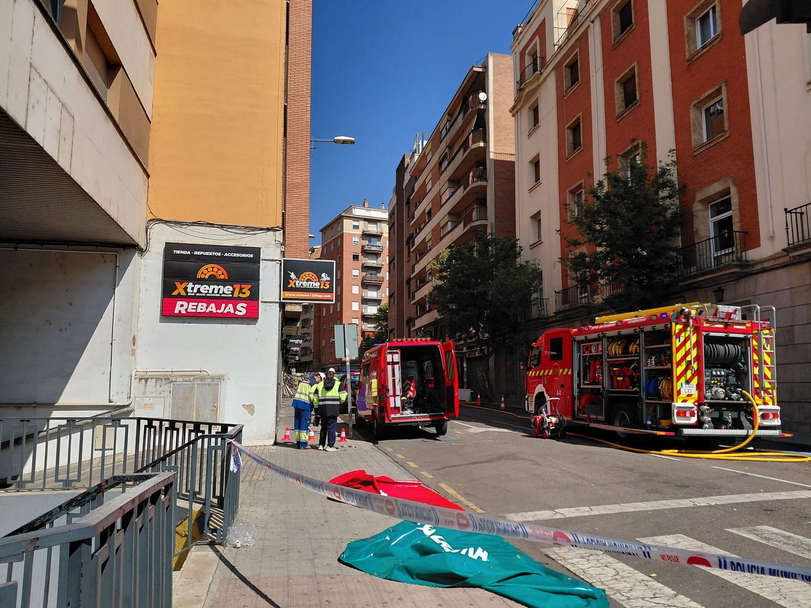 GALERÍA | Así ha sido y se ha vivido la explosión de gas en Zamora