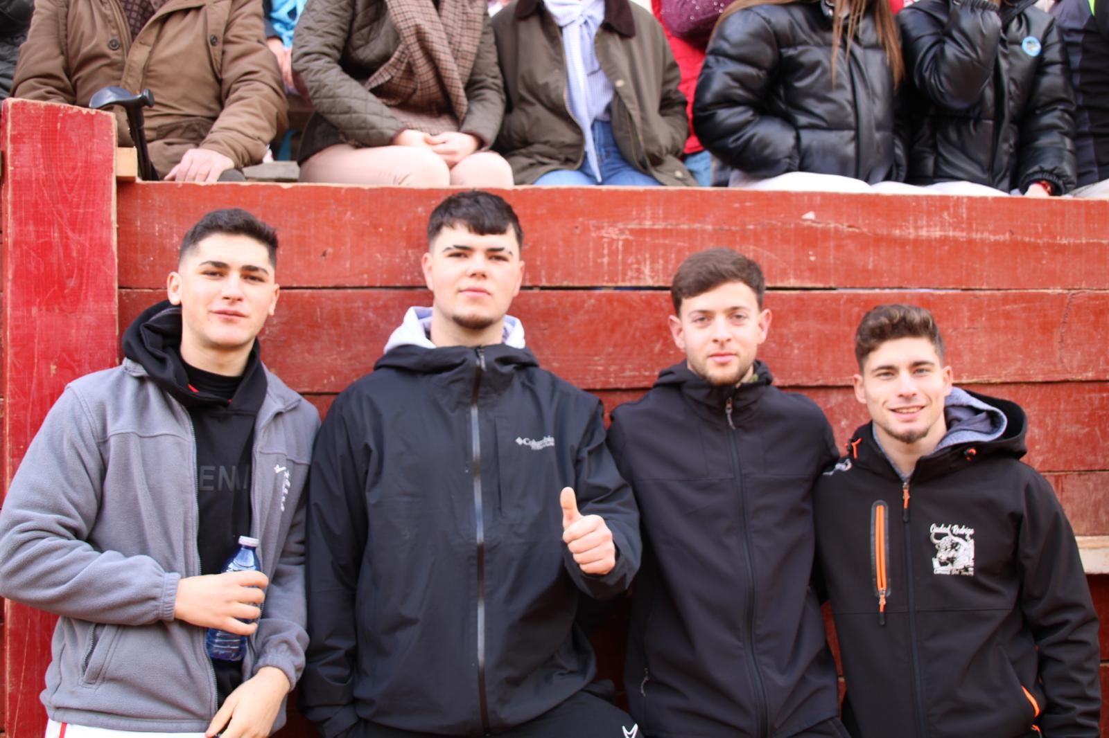 Ambiente del Encierro tradicional del lunes 17 de febrero