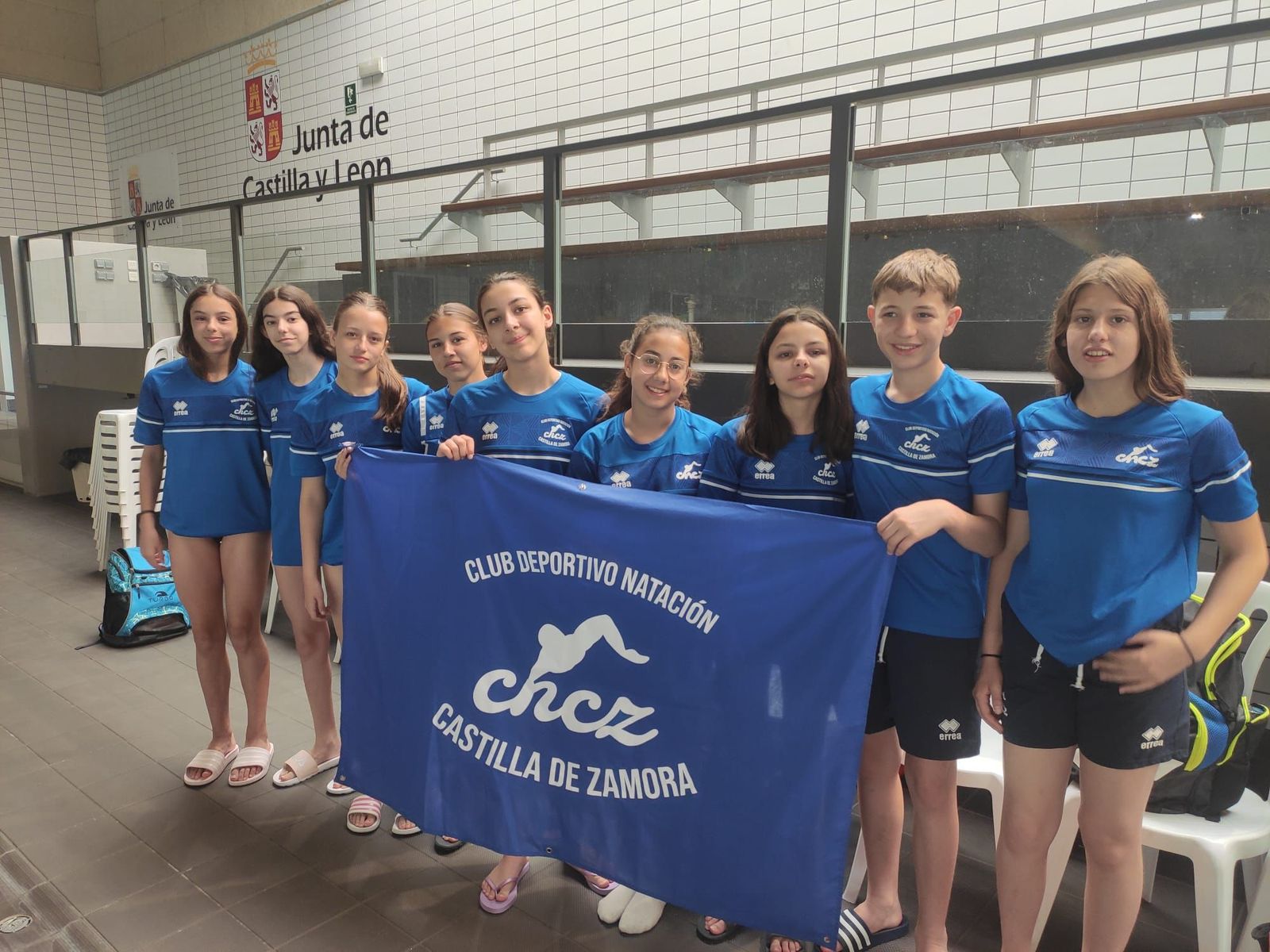CD Natación Castilla finaliza quinto en la categoría femenina del Campeonato Infantil