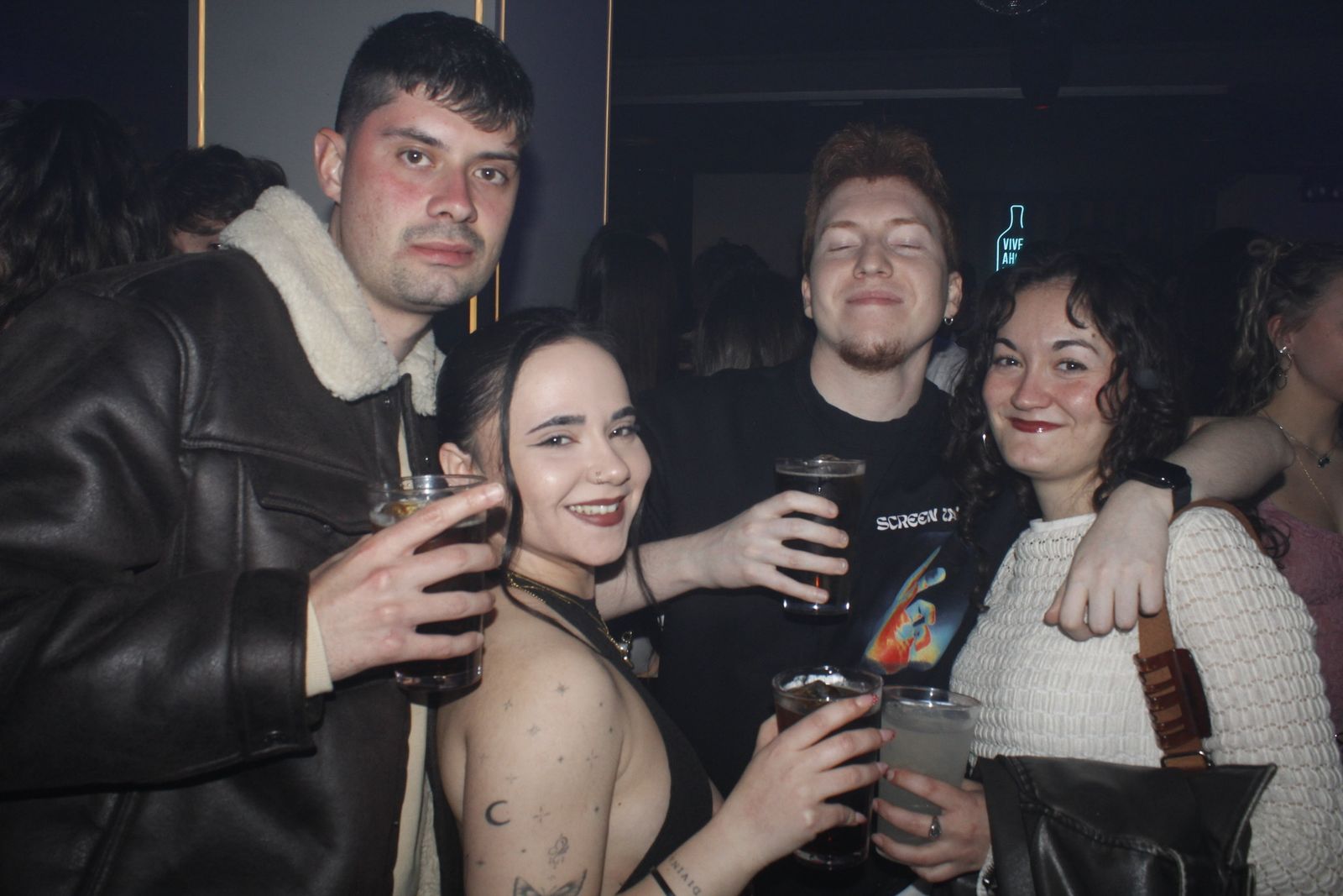 Salamanca de noche, sabado 28 de marzo