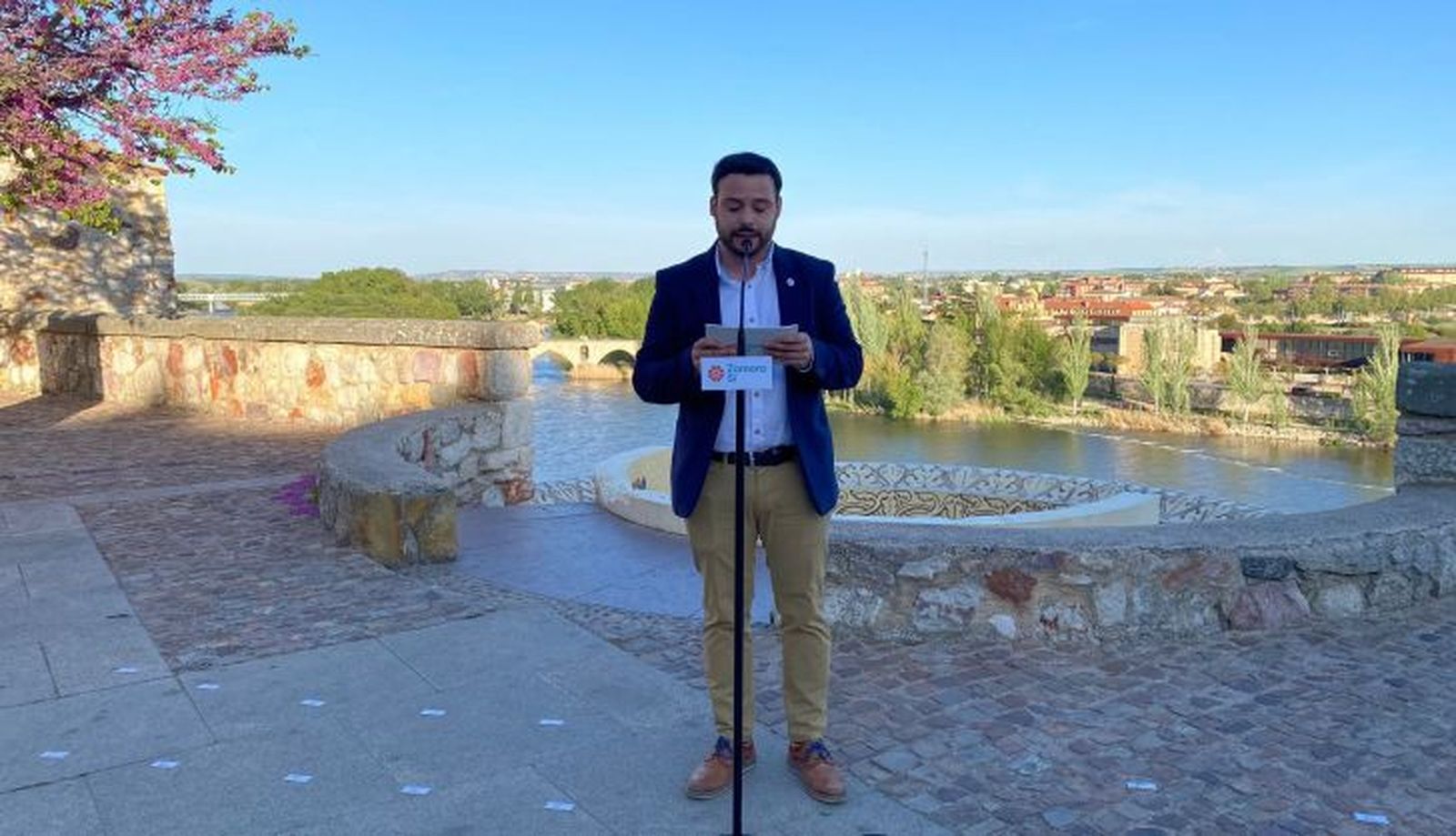 Un instante de la presentación