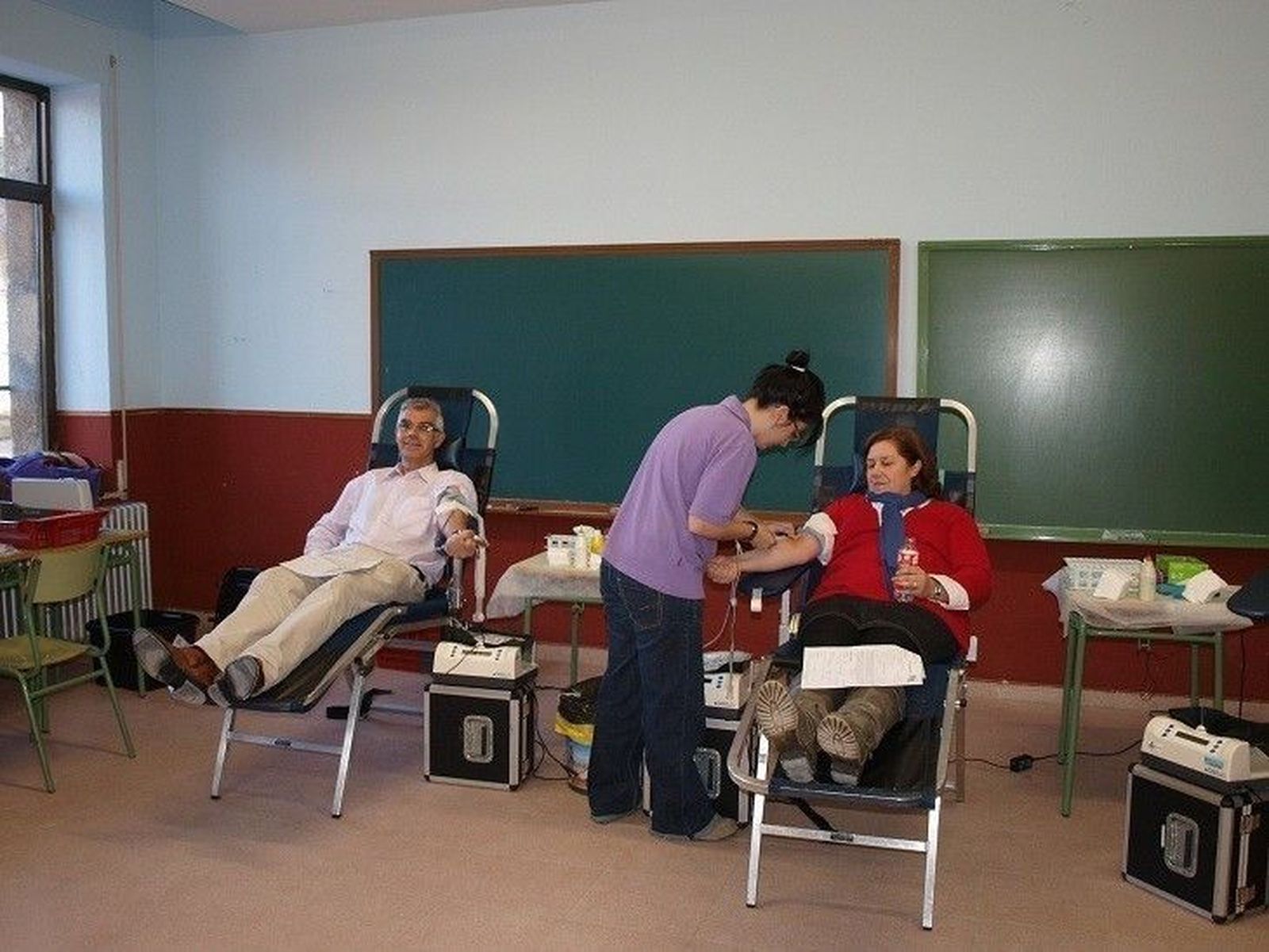 Reconocimiento a los donantes de sangre según su número de donaciones