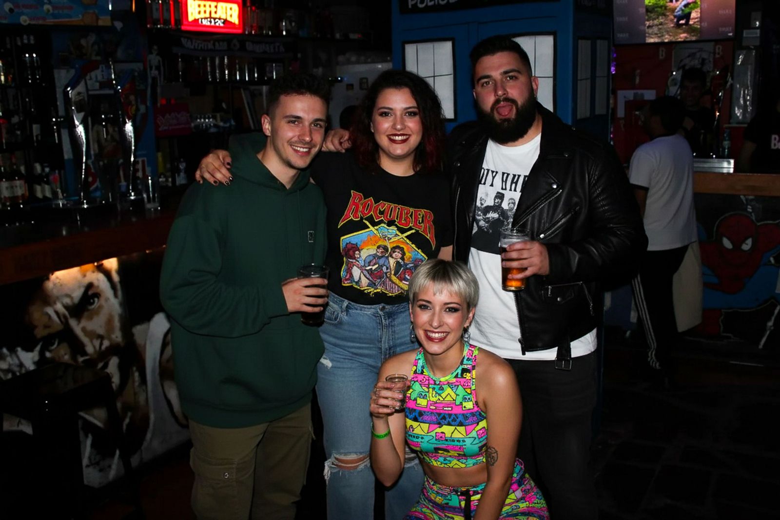 Salamanca de noche, viernes 31 de octubre