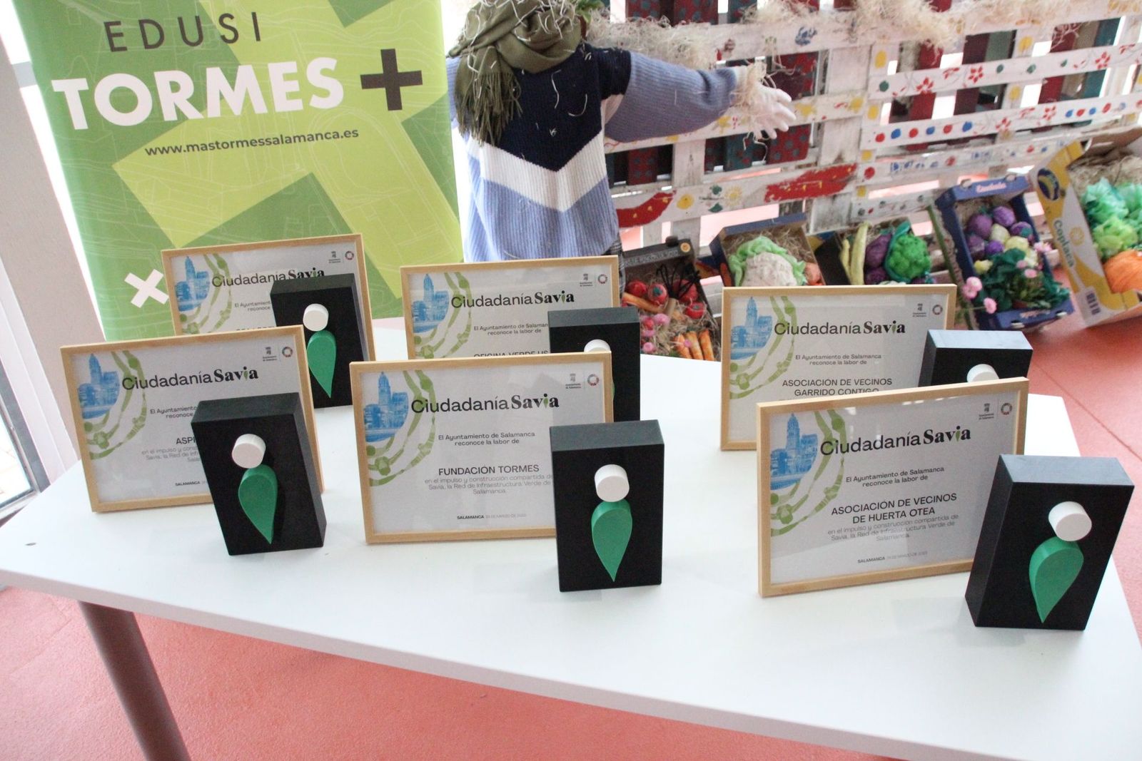 entrega de los reconocimientos a los ‘Ciudadanos Savios’ con motivo de la celebración del ‘Savia Day’